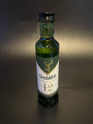 Mini WHISKY GLENFIDDICH 12YO 40% 50ML