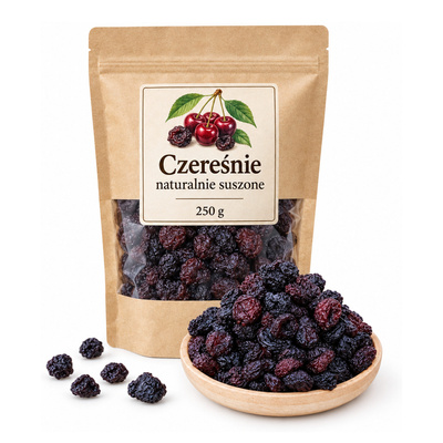 Czereśnie naturalnie suszone 250g