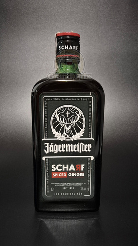 LIKIER JAGERMEISTER SCHARF HOT GINGER 33% 0,7L