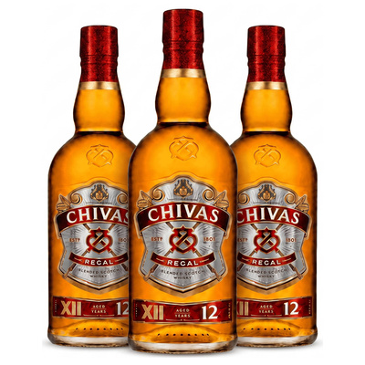 Whisky CHIVAS REGAL 40% 0,7l 12 YO 3 butelki