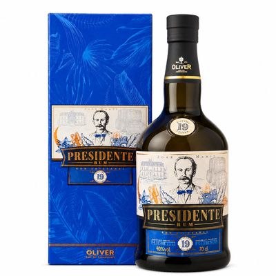 RUM PRESIDENTE MARTI 19YO 40% 0,7L