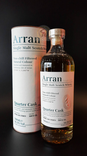 WHISKY ARRAN QUATER CASK 56,2% 0,7L