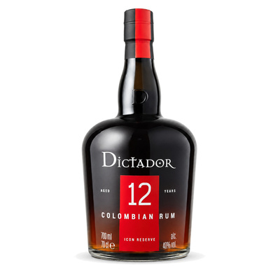 RUM DICTADOR 12YO 40%  0,7L