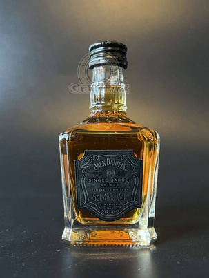 MINI AMERICAN WHISKEY JACK DANIEL'S SINGLE BARREL  45%  50ML