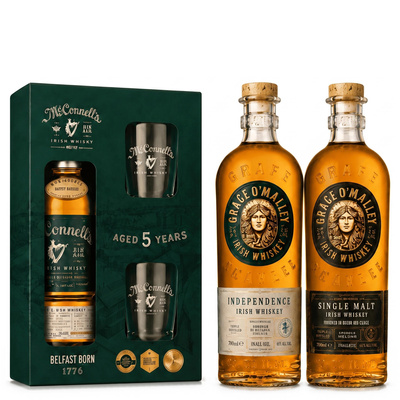 Zestaw Degustacyjny Irish Whiskey Premium – Oblicza Irish Whiskey