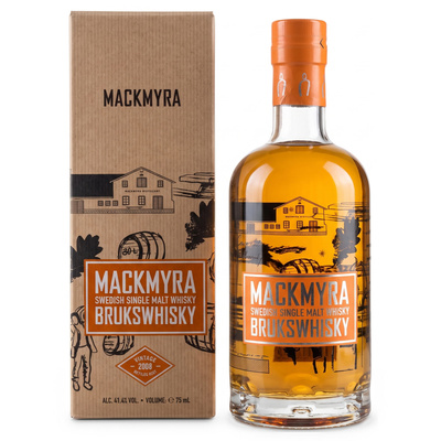 WHISKY MACKMYRA BRUKSWHISKY  41,4%  0.7L