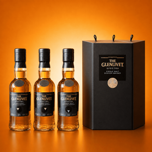 Mini WHISKY GLENLIVET SPECTRA  (3*0,2L)  40%  0,6L