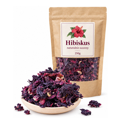 Hibiskus naturalnie suszony 250g