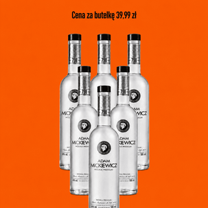 Wódka Mickiewicz 0,5l 6 butelek