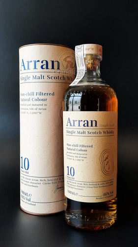 WHISKY ARRAN  10YO  46%  0,7L