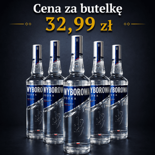 Wódka Wyborowa 0,5l 6 butelek