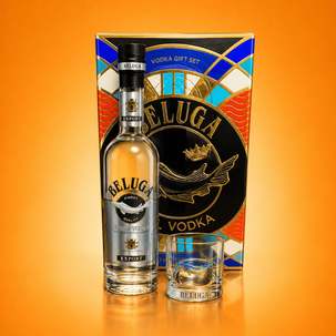 BELUGA NOBLE 40% 0,7 L + GLASS 
