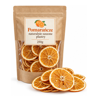 Pomarańcze naturalnie suszone plastry 250g