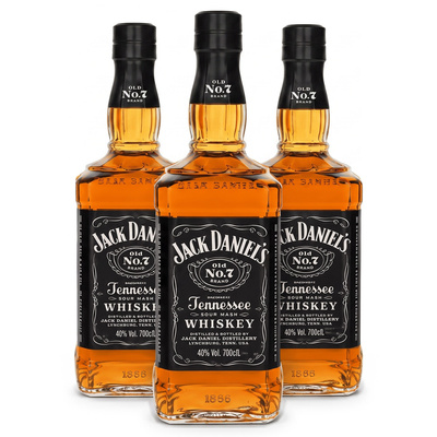 Whisky Jack Daniels  0,7 l 3 butelki 