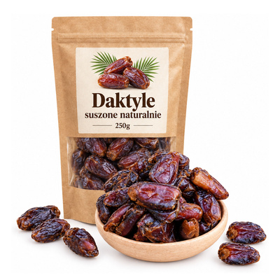 Daktyle suszone naturalnie 250g