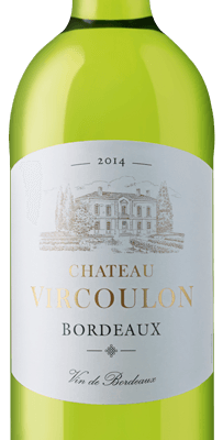 Wino Chateau Vircoulon Bordeaux Blanc A.O.C 0,75l