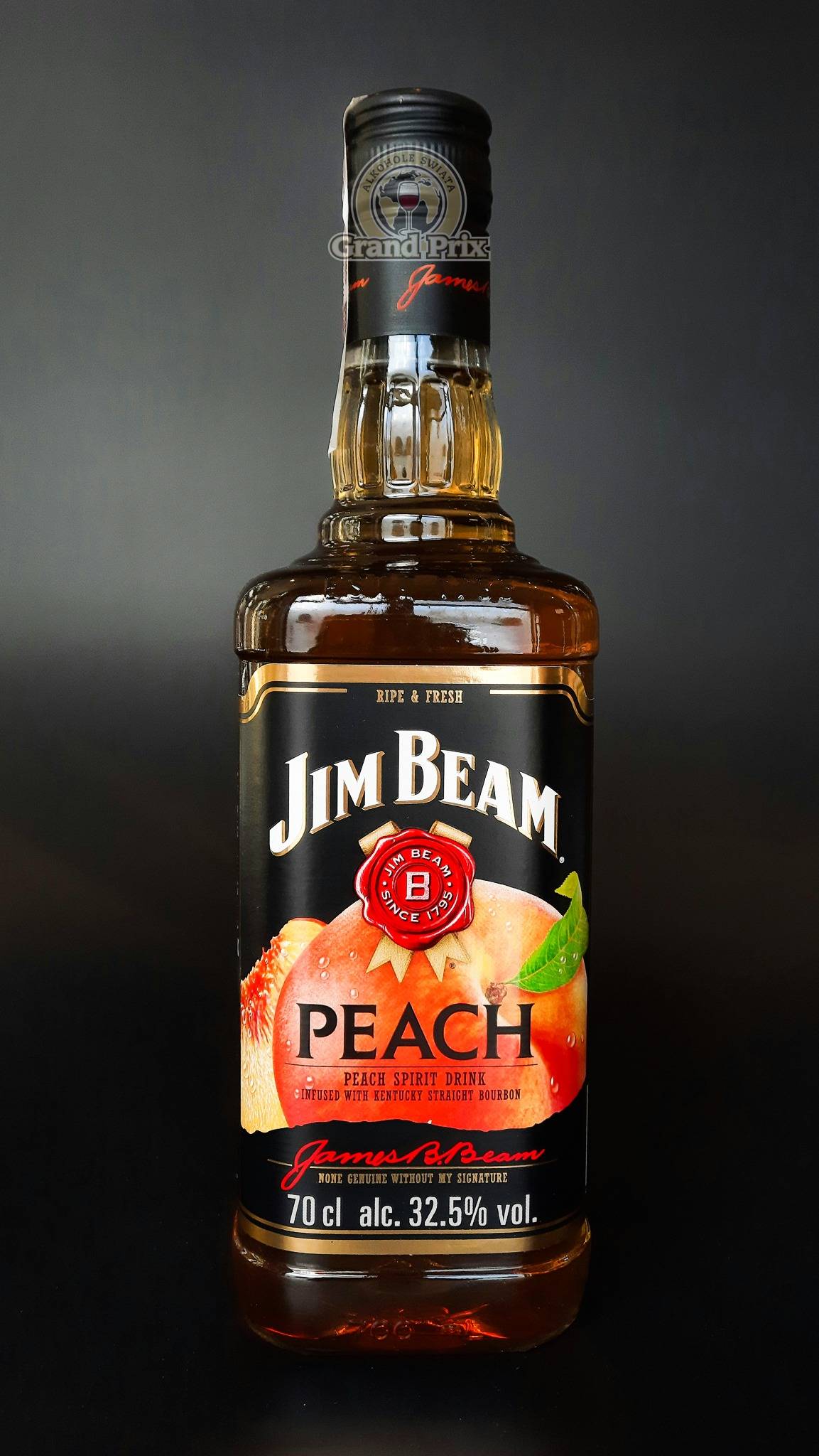 JIM BEAM PEACH 32,5% 0,7L - Alkohole Świata