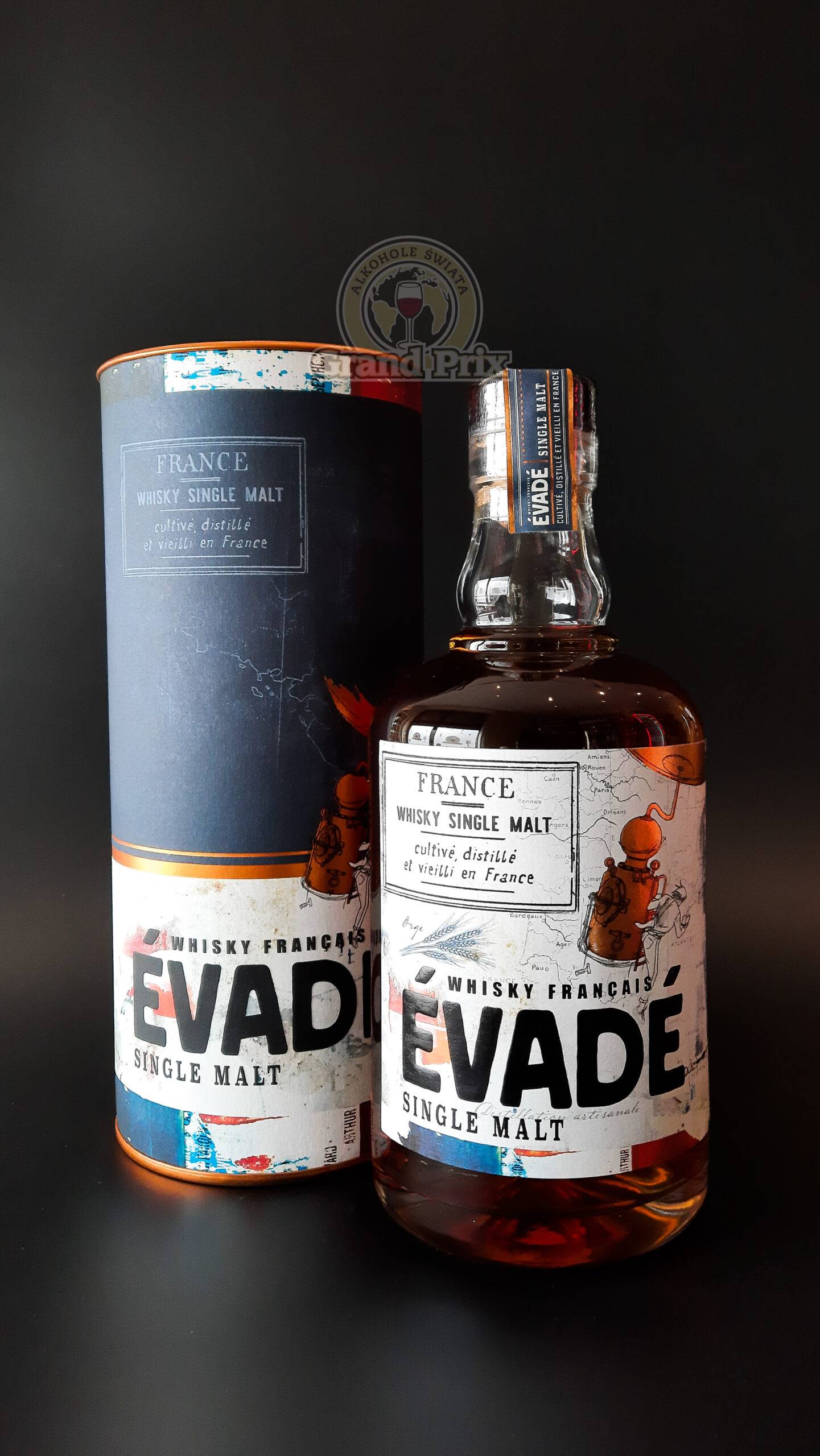 Whiskies Évadé : Évadé Single Malt - Whiskies du Monde