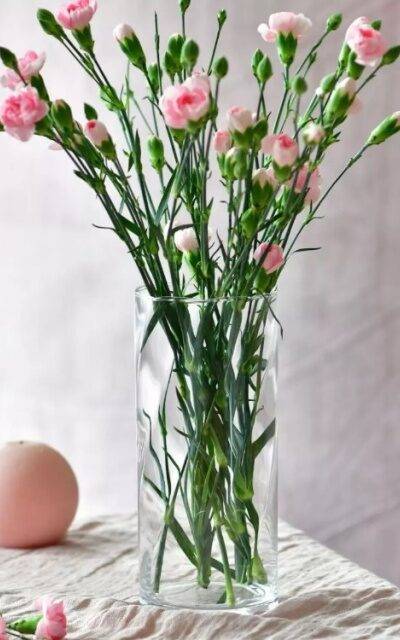 Cylindryczny wazon na kwiaty Home 28 cm