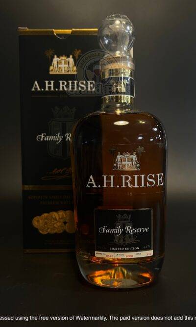A.H. RIISE FAMILY RESERVE 1838 SOLERA 42% 0.7L